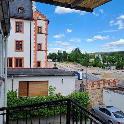 Ausblick Terrasse Obergeschoss