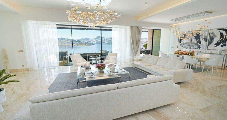 Panoramic Sea View Exclusive Villas with Pool in Bodrum Türkbükü