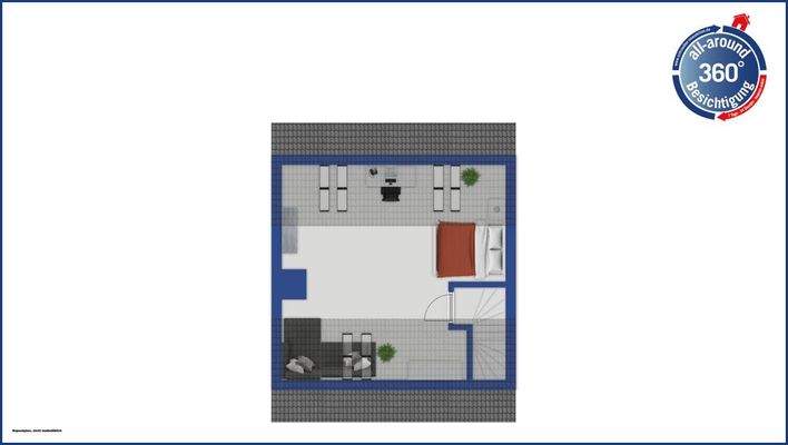 Grundriss Dachgeschoss