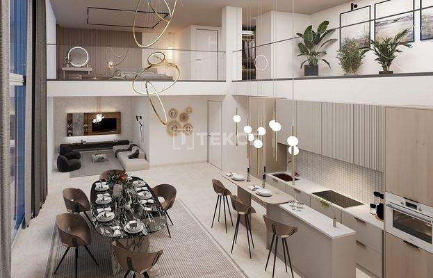 Apartments with Mountain and Sea Views in Girne Esentepe