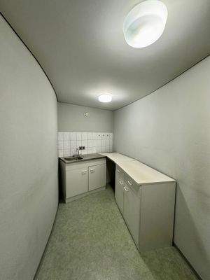 Küche mit Einbauküche