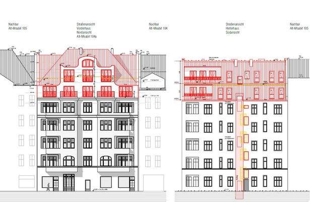 Ansicht Straße VH+HH