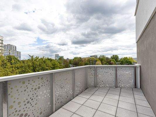 Großzügiger Balkon