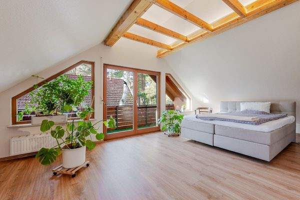 Studio mit West-Balkon