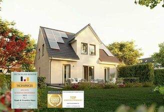 01 Einfamilienhaus Flair 134 Garten mit Siegeln von Tagesspiegel und DtGV