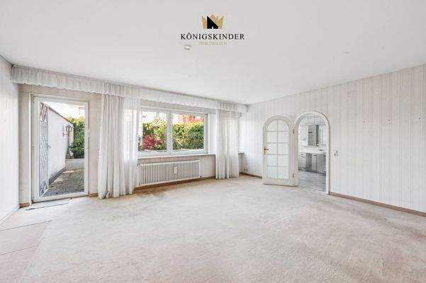 Schafzimmermit Ausgang Dachterrasse