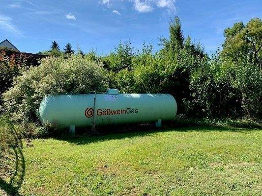 Heizung Flüssiggastank