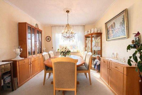 Essbereich ehemakiges Kinderzimmer