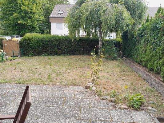 Garten u. Terrasse Südseite