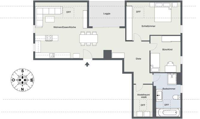 Dachgeschoss (3. OG)