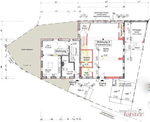 Erdgeschoss Grundriss