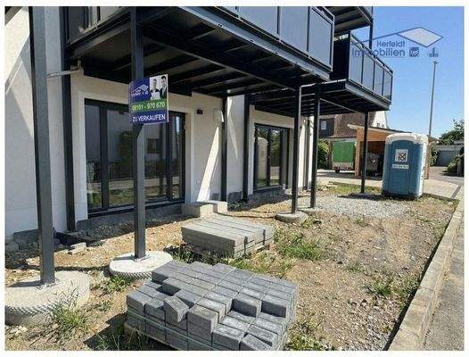 Schöne Westterrasse