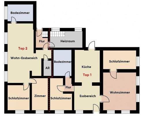 Grundriss ohne Maßstab EG / Zinshaus