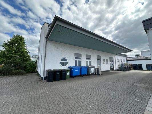 Blick auf die Stellplätze