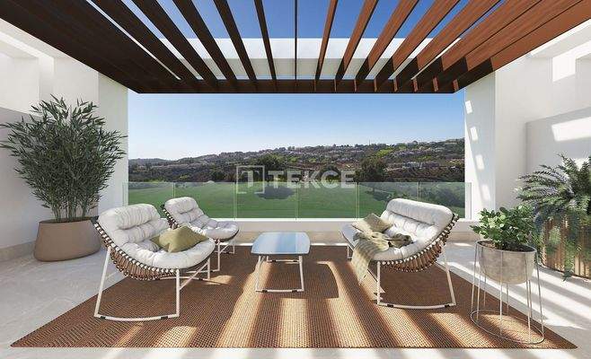 Golf Views Houses with Energy Efficiency Rating “A” in Mijas
