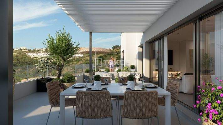 Sea Views Apartments within a Gated Complex in Casares Spain