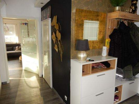 Diele verbindet harmonisch die Räume