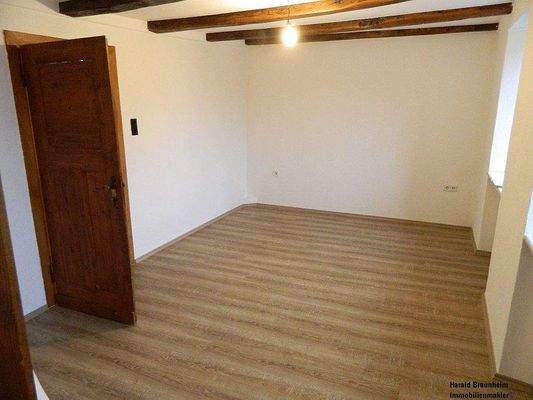 Das geräumige Esszimmer