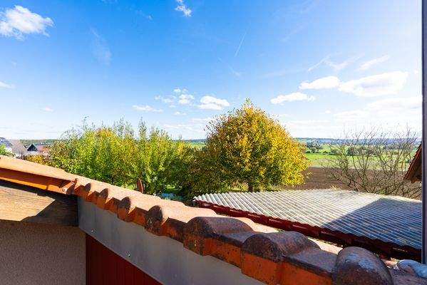 Blick von der Terrasse 