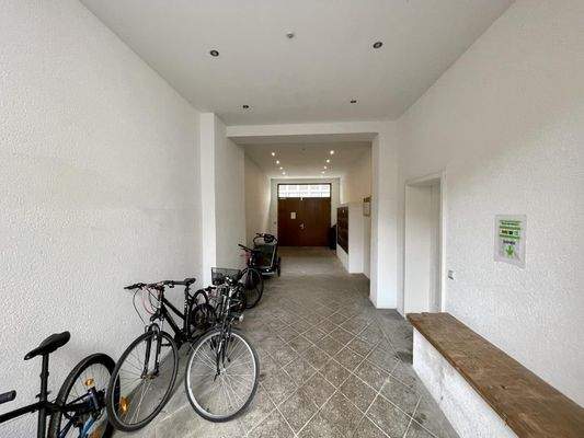 Großer Hauseingangsbereich