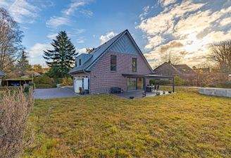 rückwärtige Hausansicht