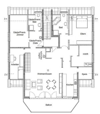 Grundriss Dachgeschoss