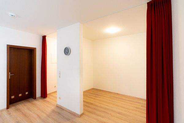 Schlafnische im Wohnzimmer