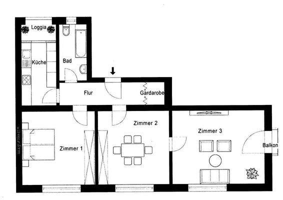 Grundriss, unverbindlich