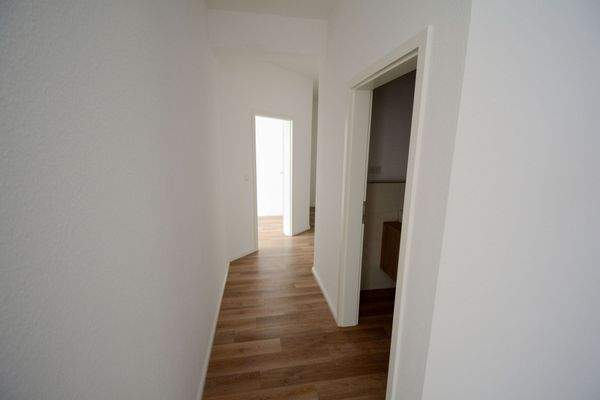 Flur zu den Schlafräumen