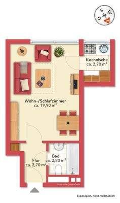 Grundriss Albrechtstr. 23