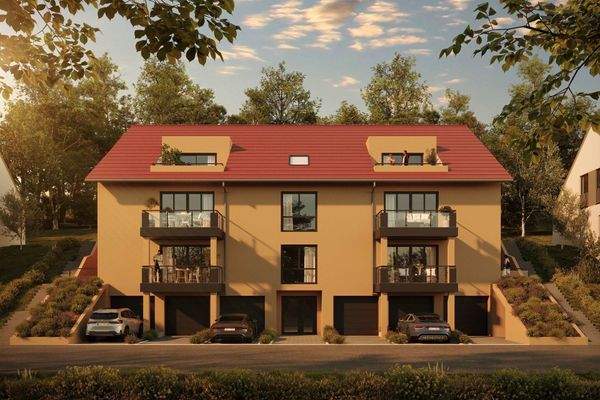 Außenperspektive Abendsonne