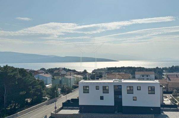 Luxuriöse Neubau-Penthousewohnung auf der Insel Krk