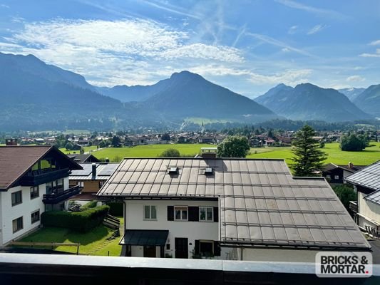 Blick über Oberstdorf