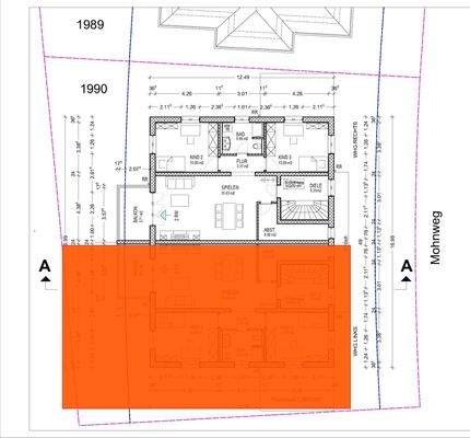 Grundriss Obergeschoss