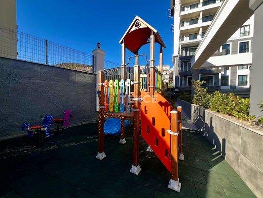 Chic Design Flat in a Complex with Extensive Facilities in Alanya