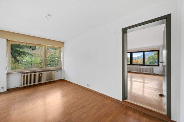 im Gartengeschoss...