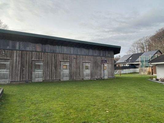 Halle in Holzbauweise