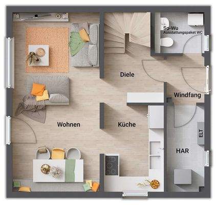 Grundriss Erdgeschoss