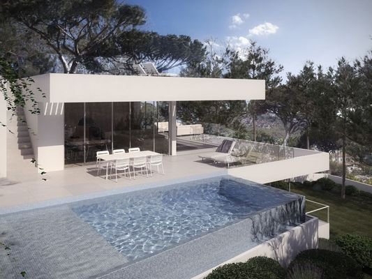 Exterior and Pool