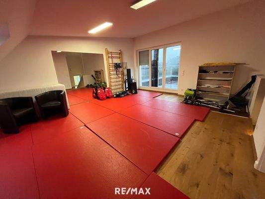 Galerie im Dachgeschoss