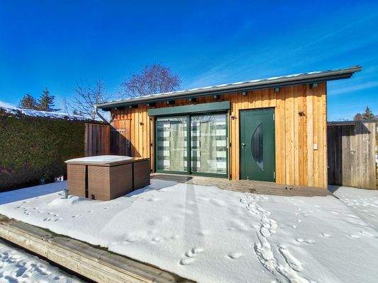 Einzel-Appartement im Gartenbereich