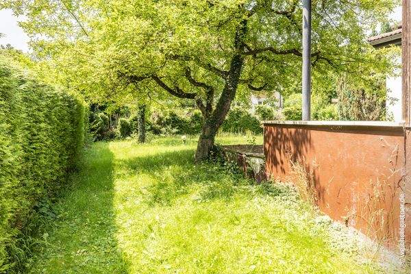Seitlicher Gartenbereich