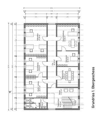 Grundriss OG Büro