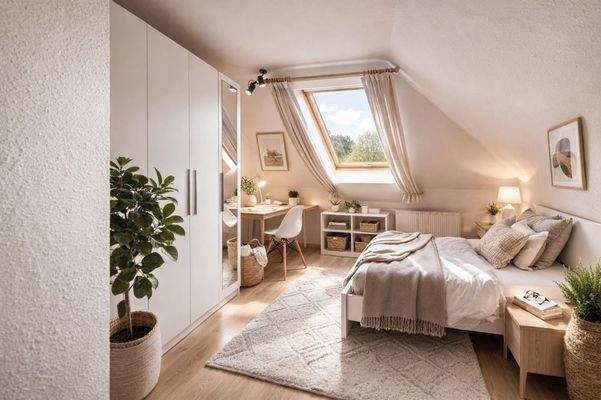 OG Schlafzimmer 1 Fotomontage