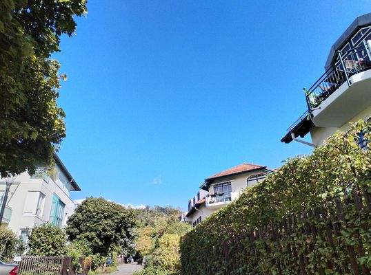 Blick in Richtung Weinberge