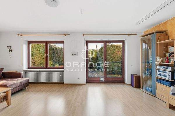 Wohnzimmer mit Terrasse