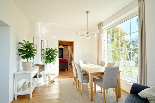 Kaminzimmer digital möbliert