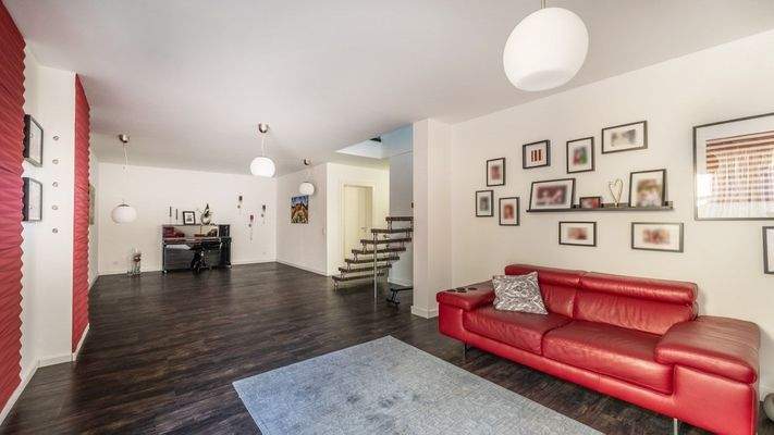 Hobbyraum/Wohnzimmer im Untergeschoss