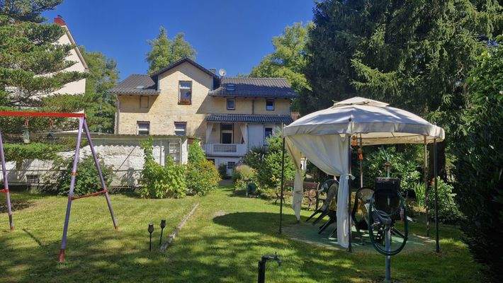 Gartenansicht Immobilie