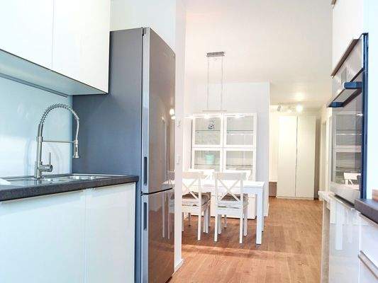 Küche und Essbereich